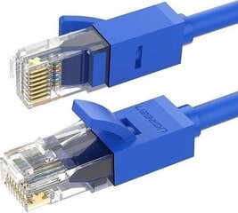 Сетевой кабель Ugreen NW102 RJ45, Cat.6, UTP, круглый, 5 м, синий цена и информация | Кабели и провода | kaup24.ee