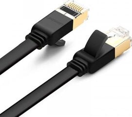Сетевой кабель Ugreen NW106 RJ45, Cat.7, STP, 8 м, черный цена и информация | Кабели и провода | kaup24.ee