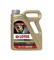 Mootoriõli Lotos Synthetic A5 / B5 5W30 4 + 1 L, Lotos Oil hind ja info | Mootoriõlid | kaup24.ee