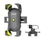 Telefonihoidik jalgrattale Dudao Bicycle Motorcycle Hirlebar Phone 360 ​​Holder, must hind ja info | Mobiiltelefonide hoidjad | kaup24.ee