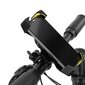 Telefonihoidik jalgrattale Dudao Bicycle Motorcycle Hirlebar Phone 360 ​​Holder, must цена и информация | Mobiiltelefonide hoidjad | kaup24.ee