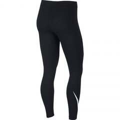 Спортивные штаны женские Nike Legasee Swoosh W CJ2655 013 (67820), черные цена и информация | Спортивная одежда для женщин | kaup24.ee