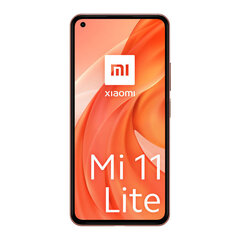 Xiaomi Mi 11 Lite, 6/128GB, Dual SIM, Peach Pink hind ja info | Telefonid | kaup24.ee