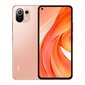 Xiaomi Mi 11 Lite, 6/128GB, Dual SIM, Peach Pink цена и информация | Telefonid | kaup24.ee