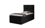 Кровать NORE Rivia 11, 90x200 см, черная
