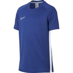 Nike B Dry Academy SS Junior AO0739-480 spordisärk meestele, sinine цена и информация | Мужская спортивная одежда | kaup24.ee