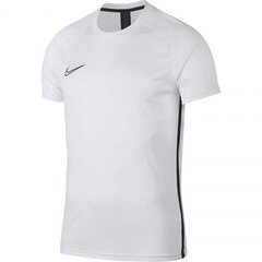 Мужская спортивная футболка Nike M Dry Academy SS M AJ9996 100, белая цена и информация | Мужская спортивная одежда | kaup24.ee