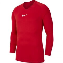 Мужская футболка Nike Dry Park First Layer JSY LS M AV2609 657, красная цена и информация | Мужская спортивная одежда | kaup24.ee