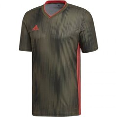 Спортивная футболка мужская, Adidas Tiro 19 M DP3530 khaki хаки цена и информация | Мужская спортивная одежда | kaup24.ee