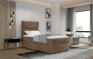 Кровать NORE Arco 03, 90x200 см, бежевая цена и информация | Кровати | kaup24.ee