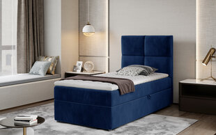 Кровать NORE Rivia 01, 90x200 см, синяя цена и информация | Кровати | kaup24.ee