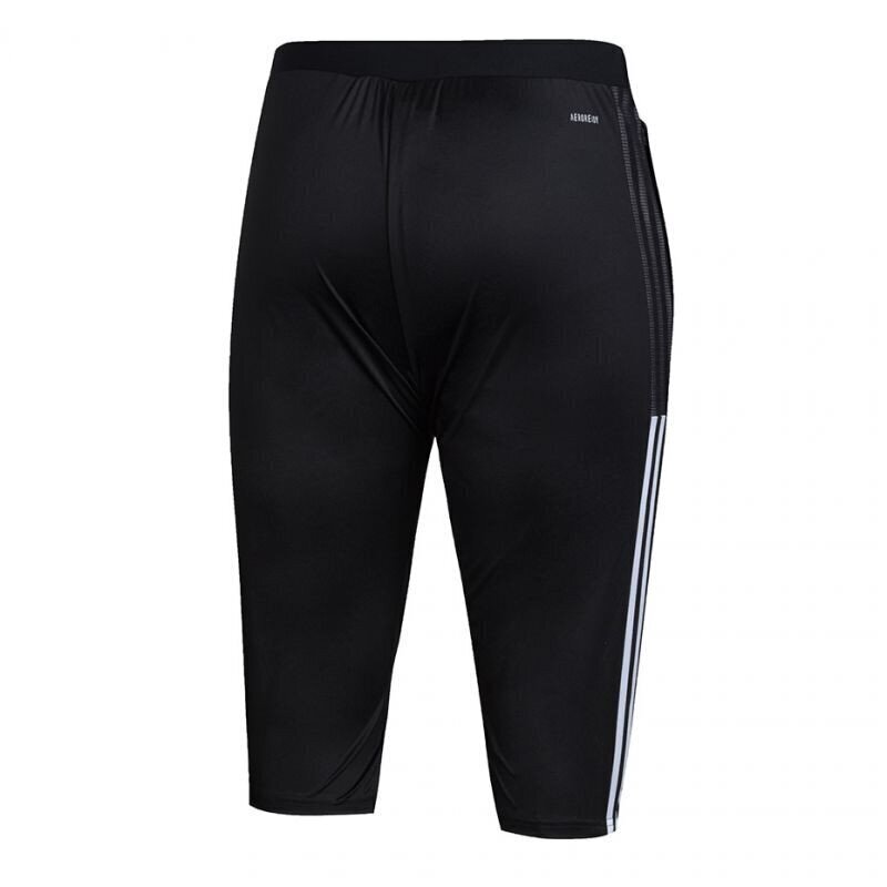 Meeste spordipüksid Adidas Tiro 21 3/4 M GM7375, must цена и информация | Meeste spordiriided | kaup24.ee