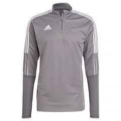 Meeste dressipluus Adidas Tiro 21 Training Top M GH7301, hall hind ja info | Meeste spordiriided | kaup24.ee