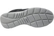 Meeste tossud Skechers Satisfaction M 58350-BKGY, must hind ja info | Spordi- ja vabaajajalatsid meestele | kaup24.ee