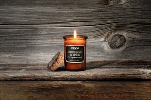 Ароматическая свеча ZIPPO Dark Rum & Oak (Темный ром и дуб) цена и информация | Подсвечники, свечи | kaup24.ee