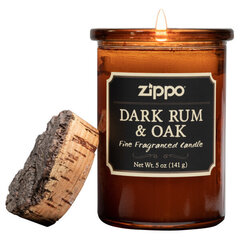 Ароматическая свеча ZIPPO Dark Rum & Oak (Темный ром и дуб) цена и информация | Свечи, подсвечники | kaup24.ee