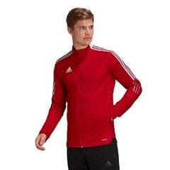 Джемпер мужской Adidas Tiro 21 Track M GM7308 77809, красный цена и информация | Мужские толстовки | kaup24.ee