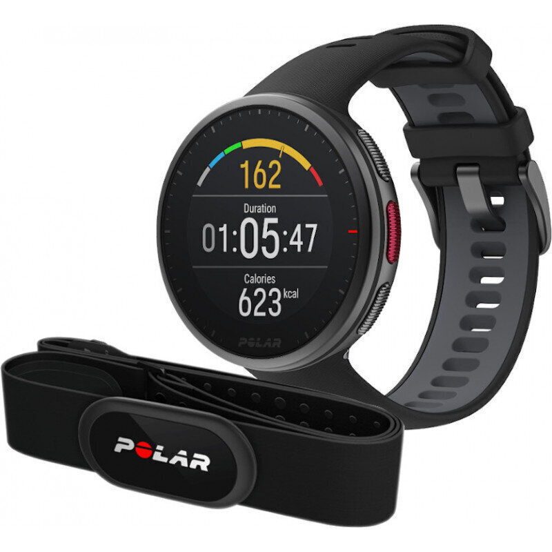 Polar Vantage V2 Black + Polar H10 Heart Monitor Strap цена и информация | Nutikellad (smartwatch) | kaup24.ee