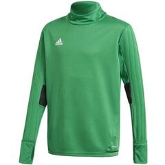 Adidas Tiro 17 TRG Tops Juunior t-särk poistele, roheline цена и информация | Рубашки для мальчиков | kaup24.ee