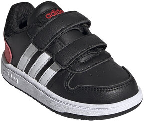 Adidas Jalatsid Hoops 2.0 Cmf I Black FY9444/8.5K hind ja info | Laste spordijalatsid | kaup24.ee