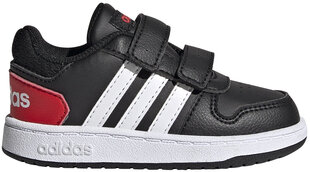 Adidas Jalatsid Hoops 2.0 Cmf I Black FY9444/8.5K hind ja info | Laste spordijalatsid | kaup24.ee