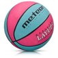 Korvpallipall Meteor Layup #5 roosa/sinine цена и информация | Korvpallid | kaup24.ee