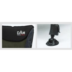 Кресло DAM CamoVision Easy Fold Chair With Armrests Alu, черное цена и информация | Садовые стулья, кресла, пуфы | kaup24.ee