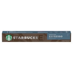 Starbucks Espresso Roast by Nespresso, 10 Nespresso® kohvimasina kapslit hind ja info | Kohv, kakao | kaup24.ee