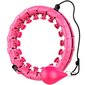 Massaaž võimlemisrõngas Reach Smart Hula Hoop HHP002, roosa цена и информация | Hularõngad | kaup24.ee