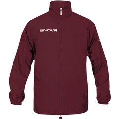 Спортивная куртка Givova Rain Basico RJ001 0008, красная цена и информация | Женские куртки | kaup24.ee
