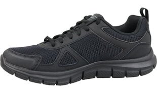 Meeste tossud Skechers Track-Scloric, must hind ja info | Skechers Meeste jalanõud | kaup24.ee