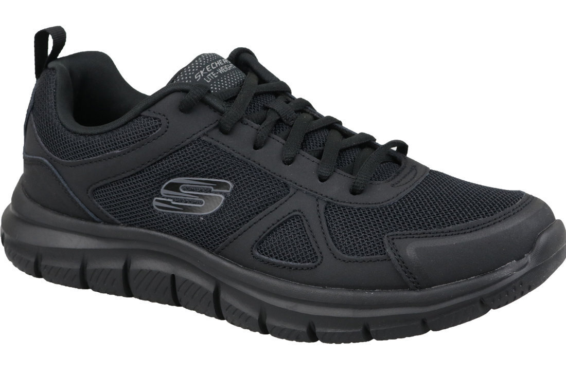 Meeste tossud Skechers Track-Scloric, must hind ja info | Spordi- ja vabaajajalatsid meestele | kaup24.ee