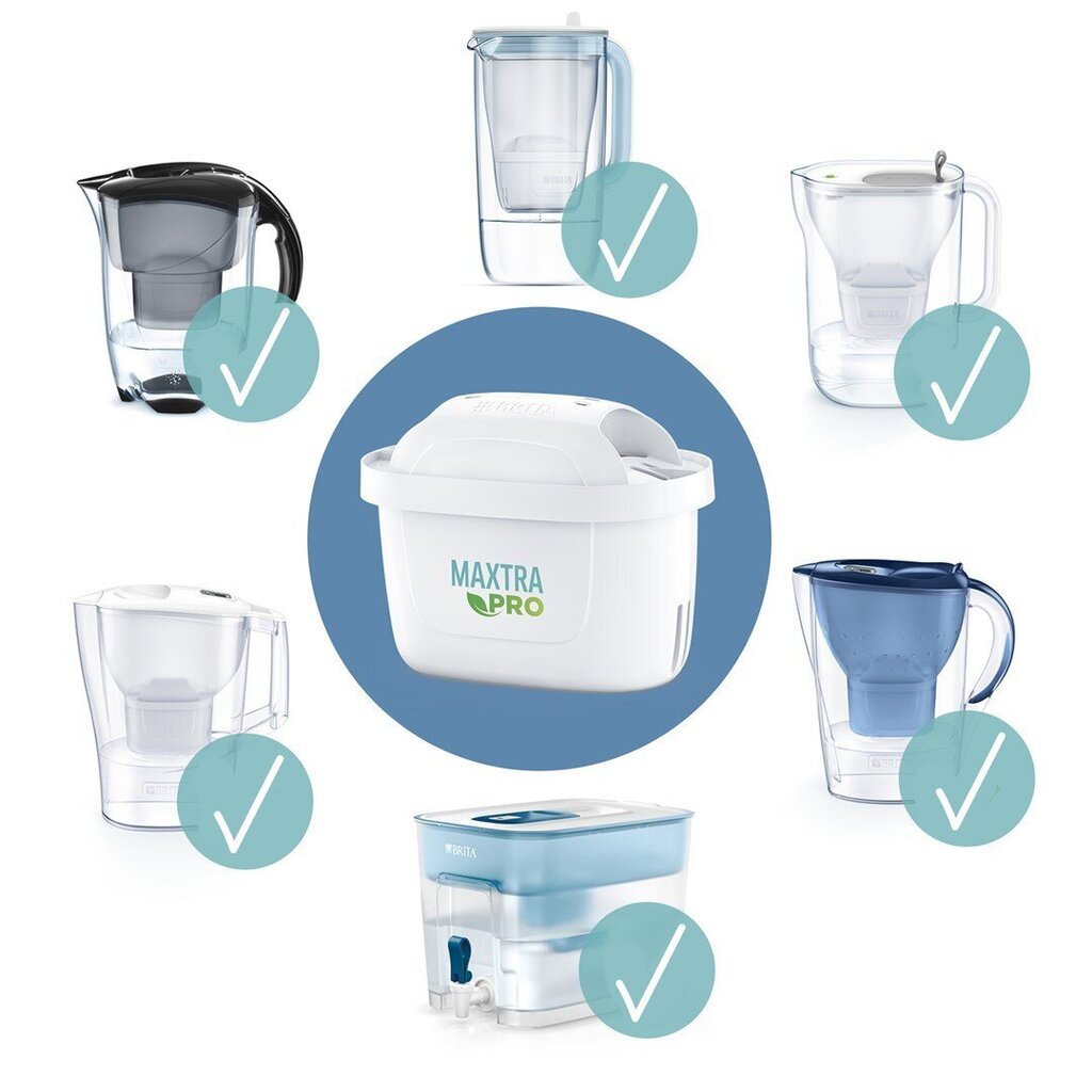 Brita Maxtra Pure Performance, 4 tk цена и информация | Filterkannud ja filtrid | kaup24.ee