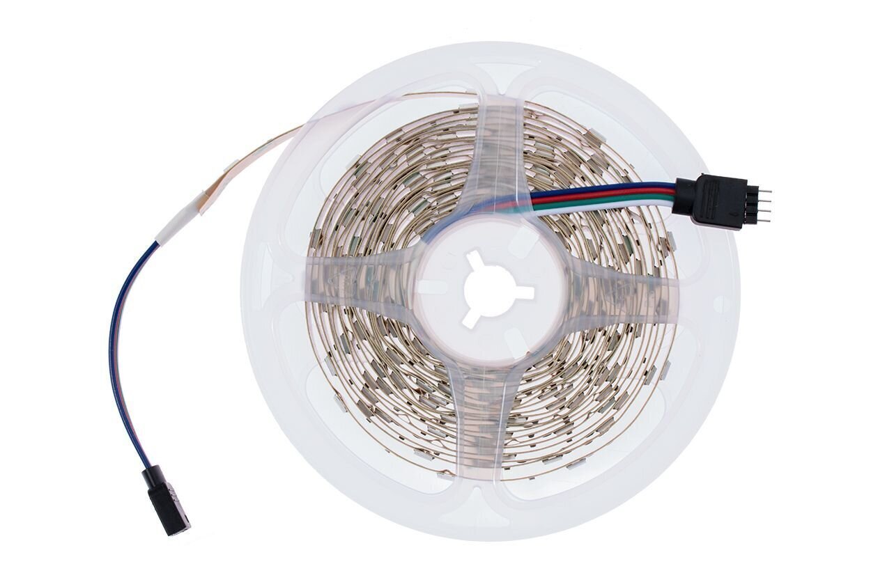 Komplekt RGB LED riba 5m (300 dioodid 5050) veekindel RF-kontrolleriga hind ja info | LED ribad | kaup24.ee