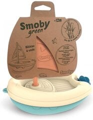 Игрушка для ванны Лодочка изготовлена ​​из биопластика Smoby Green, 181200 цена и информация | Drewniana Wieża Piramida Kura Nakładanie Kolorowych Kwadratów LD-15 15276 | kaup24.ee