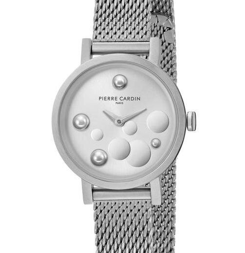 Naiste käekell Pierre Cardin Canal St. Martin Pearls 27mm Silver hind ja info | Naiste käekellad | kaup24.ee