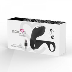 Вибрационное кольцо и манжета для пениса MORESSA BRANDON VIBRATING RING AND PENIS SLEEVE цена и информация | Эрекционные кольца, насадки на пенис | kaup24.ee