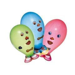 Susy Card Воздушные шары, 6 шт / Забавное лицо цена и информация | Шарики | kaup24.ee