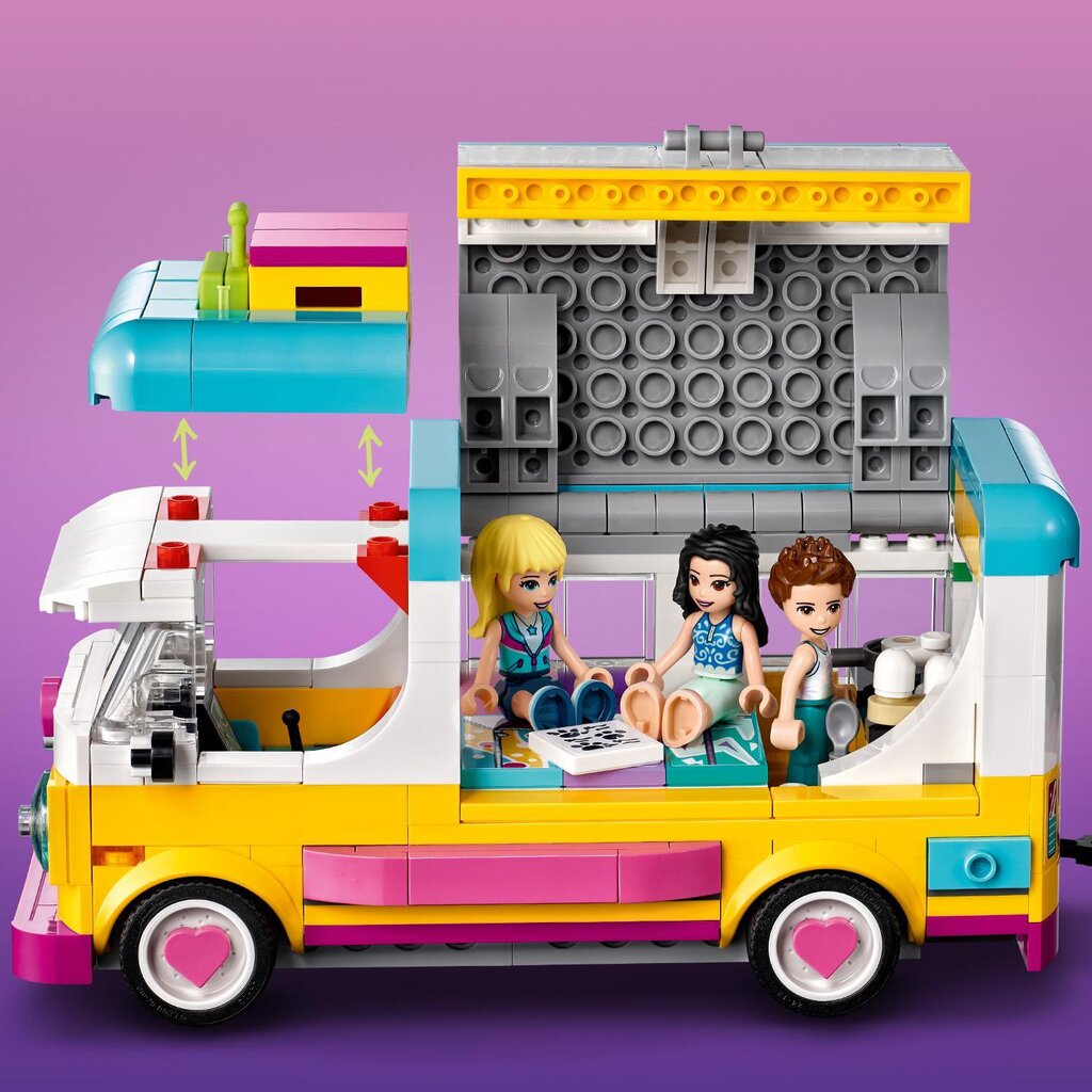 41681 LEGO® Friends Лесной дом на колесах и парусная лодка цена | kaup24.ee