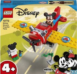 10772 LEGO® ǀ Disney Пропеллерный самолет Микки Мауса цена и информация | Конструкторы и кубики | kaup24.ee