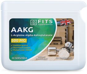 Toidulisand AAKG 500 mg 60 kapslit hind ja info | Muud toidulisandid ja preparaadid | kaup24.ee