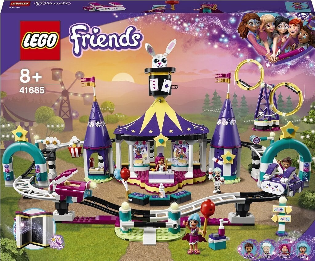 Конструктор американские горки на волшебной ярмарке 41685 LEGO® Friends  цена | kaup24.ee