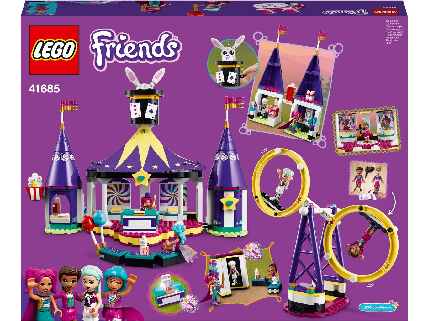 41685 LEGO® Friends Maagiline lõbustuspargiatraktsioon hind ja info | Klotsid ja konstruktorid | kaup24.ee