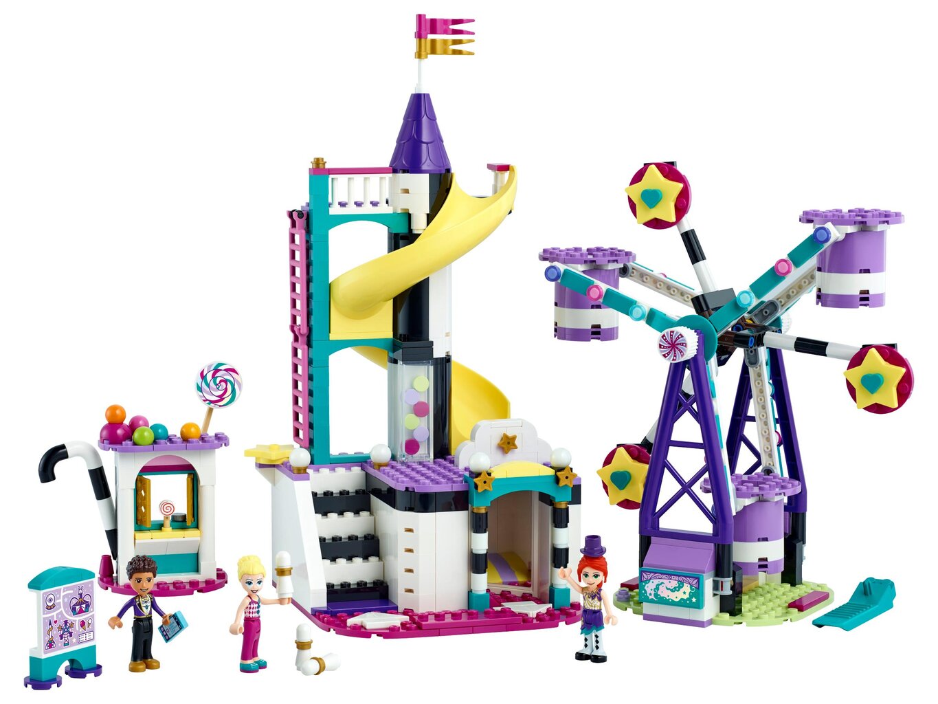 41689 LEGO® Friends Maagiline vaateratas ja liumägi hind ja info | Klotsid ja konstruktorid | kaup24.ee