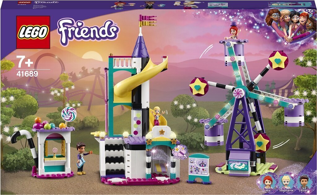 41689 LEGO® Friends Maagiline vaateratas ja liumägi hind ja info | Klotsid ja konstruktorid | kaup24.ee