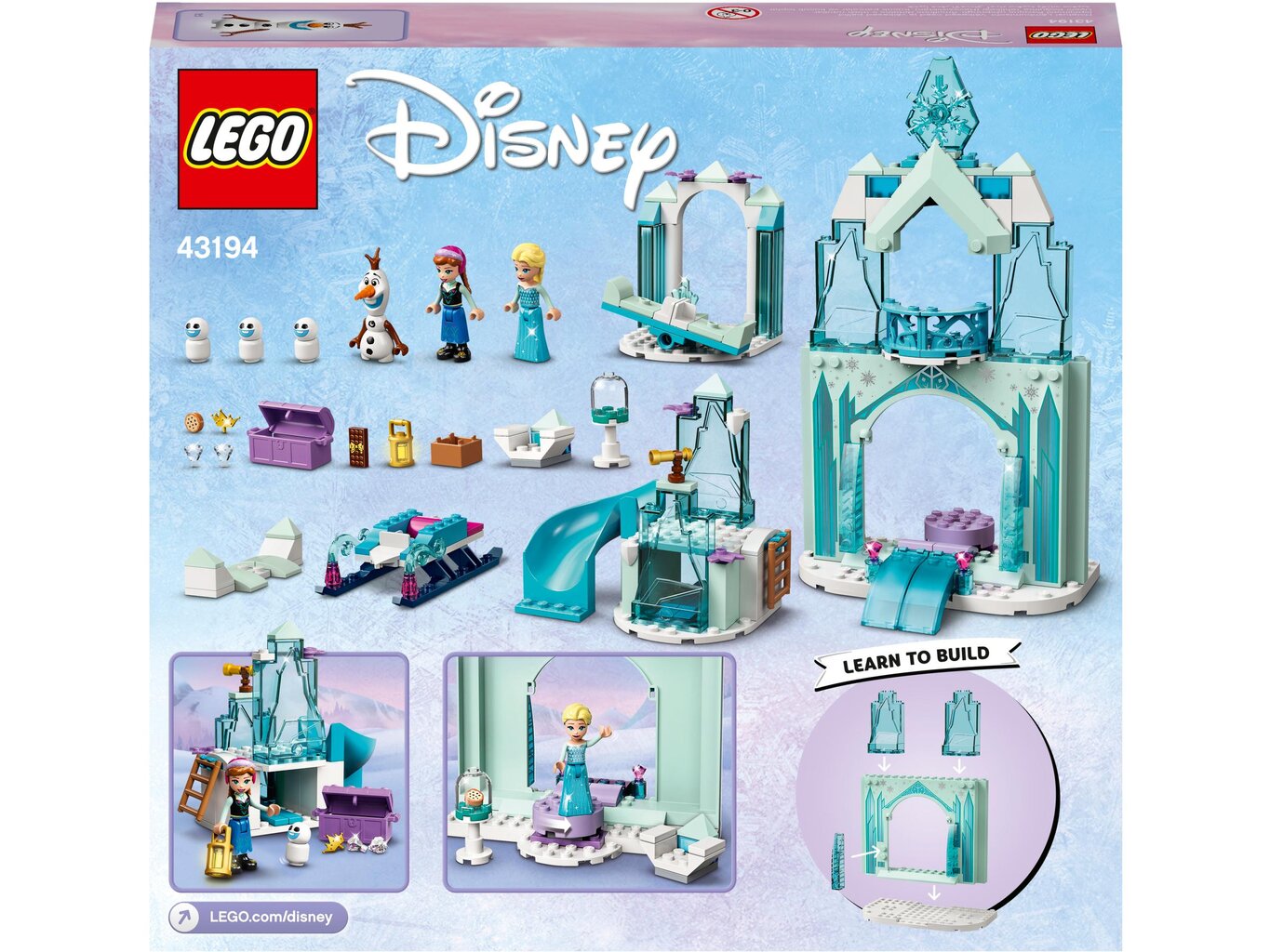 43194 LEGO® │ Disney Anna ja Elsa külmunud imedemaa hind ja info | Klotsid ja konstruktorid | kaup24.ee