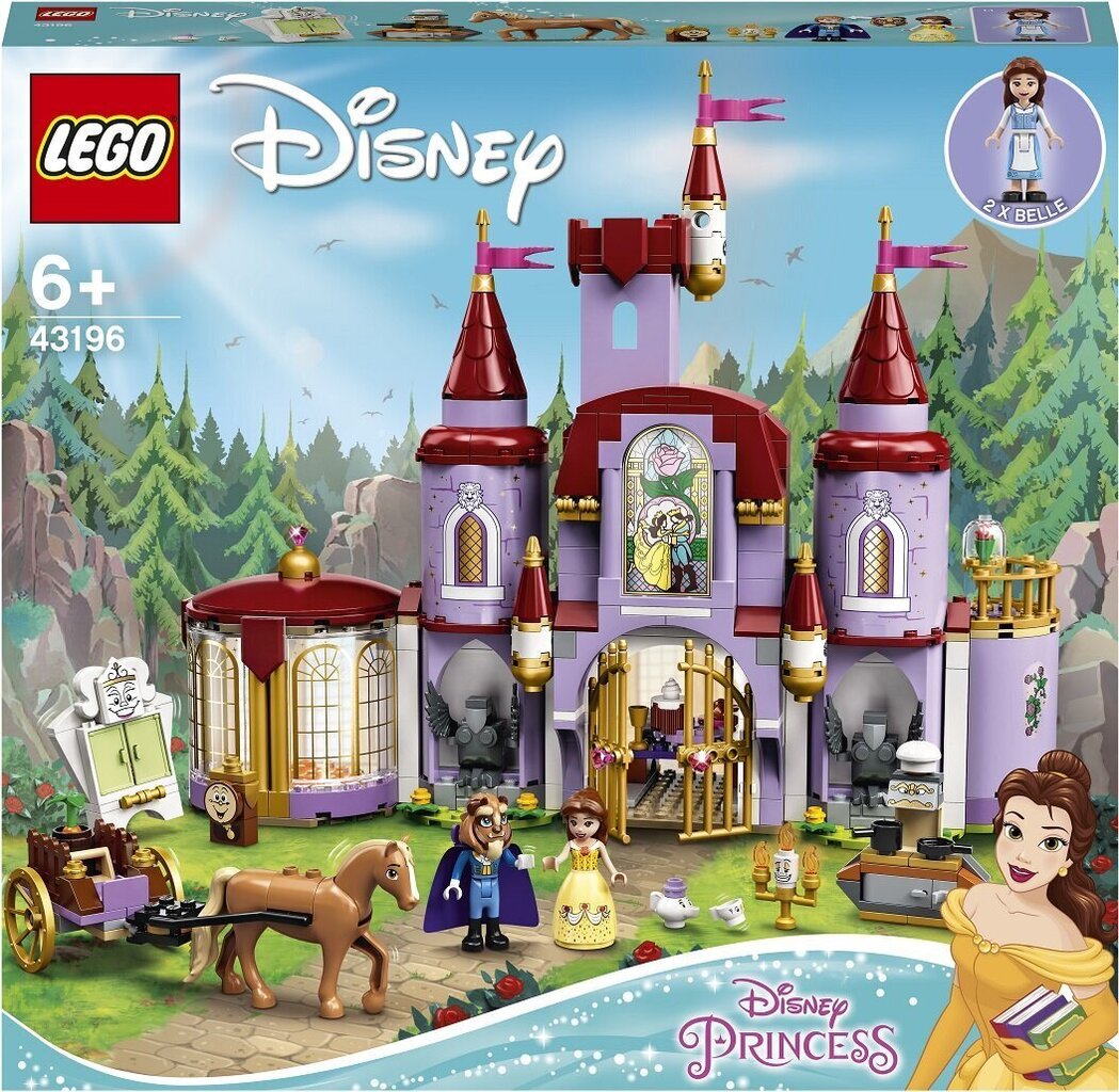 43196 LEGO® | Disney Princess Замок Красавицы и Чудовища цена | kaup24.ee