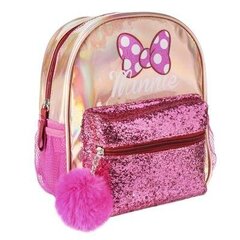Рюкзак Disney Minnie/Mouse Mine, розовый цена и информация | Школьные рюкзаки, спортивные сумки | kaup24.ee