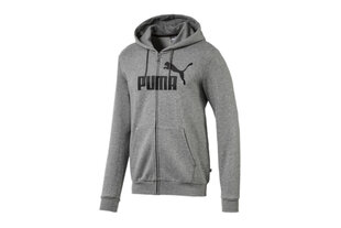 Meeste dressipluus Puma Puma Essential Big Logo FZ Hoody 851765-03, hall hind ja info | Meeste spordiriided | kaup24.ee