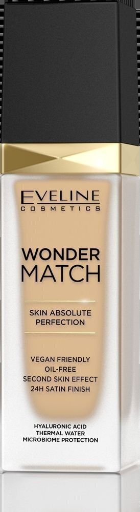 Jumestuskreem Eveline Wonder Match 20 Medium Beige, 30 ml hind ja info | Jumestuskreemid, puudrid | kaup24.ee